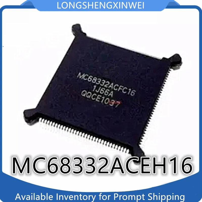 1PCS MC68332ACEH16 MC68332 QFP-132 32-bit MCU on-hand