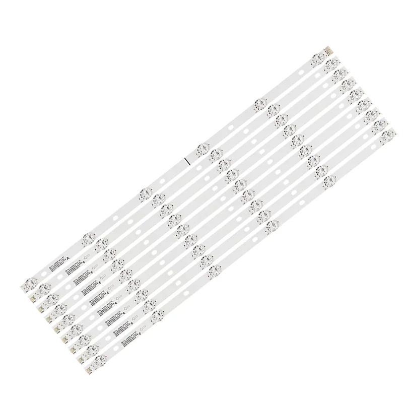 Faixa de retroiluminação LED (9) para BBK 55LEX-8158/UTS2 AKTV JS-D-JP55DM-A62EC C61EC 55DM1000/600MA-2BIN 55DM1000/300MA-ABIN/FHD ND55K4000