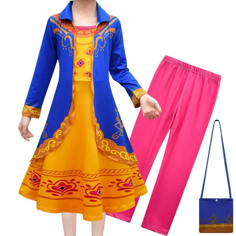 Girls dress Halloween Mira Royal detective dresses girls Cosplay Costume Princess Mira dress kid birthday party clothing