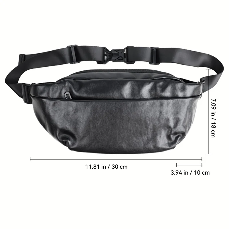 Soft Genuine Leather Waist Packs For Men Mini Travel Fanny Pack Male Small Waist Belt Bag Phone Pouch