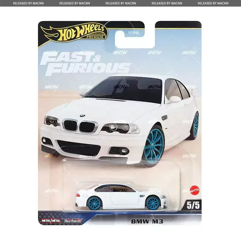 Hot Wheels Premium Fast & Furious Car, 1/64 Alliage, BMW, Toyota, Nissan, Silvia Ford, Gran Tor37, Mustang, Jouets pour garçons, Vrais coureurs,