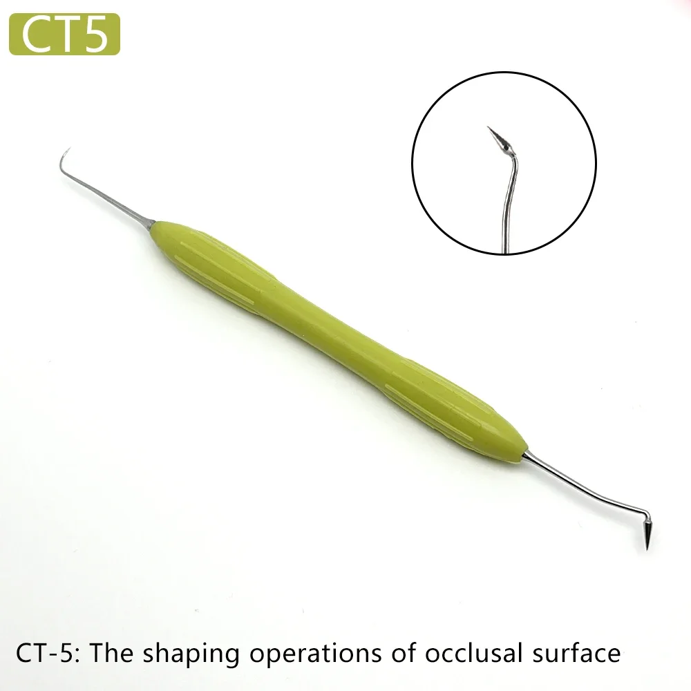 

Dental Resin Filler Aesthetic Restoration Set Knife Silicone Handle Composite Filling Dentist Instrument Tools