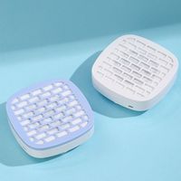 High Suction Nail Art Vacuum Cleaner Powerful Dust Filter Grinding Mini Nail Vacuum Cleaner Unloading USB Nail Powder Collector