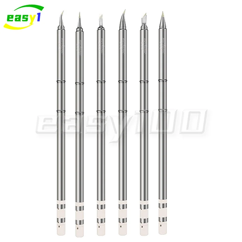 MECHANIC OT Series Integrated Long Solder Iron Tip External Heat Rapid Heating Welding Tips for T12 Pro Soldering Station