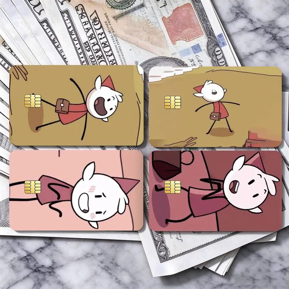 Luke Pearson Alfur  Credit Card HD Stickers Premium matte film effectively prevents fingerprints and daily abrasion.