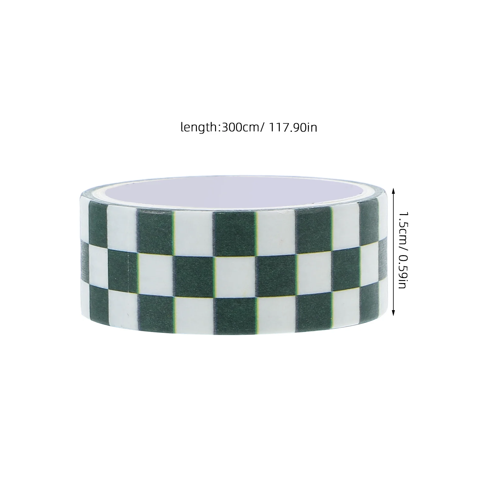 6pcs Grid Washi Tape Decorative Colored Adhesive For Scrapbook Journal Diary Album Gift Wrapping Diy Projects Aesthetic Kawaii