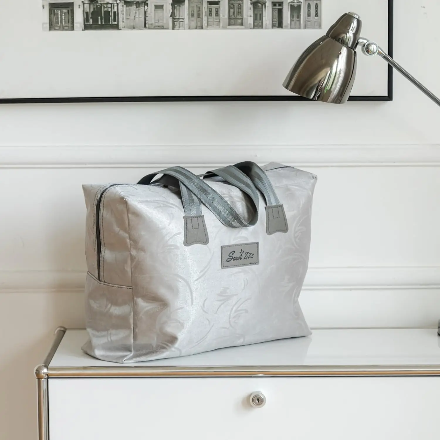 Colchão Pad Topper resfriamento algodão preenchimento e algodão capa, rei