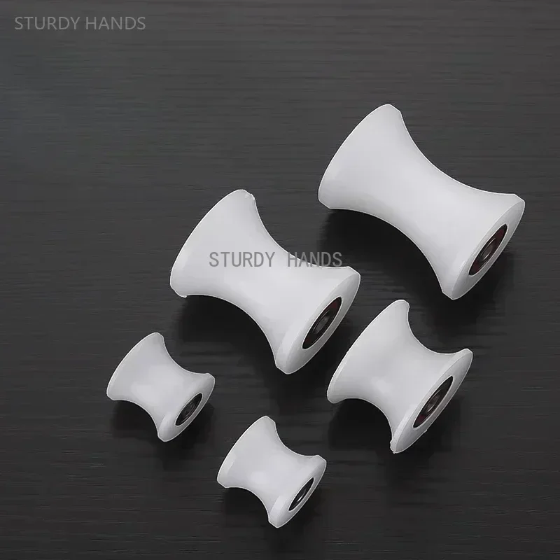 1PCS Nylon U-groove Bearing Roller Door and Window Sliding Door Mechanical Pulley Window Decoration Accessories