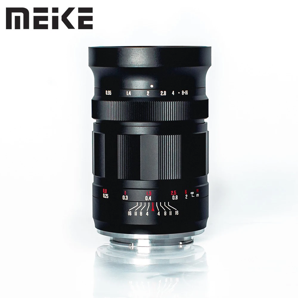 

Meike 25mm f0.95 Large Aperture Manual Focus APS-C Lens for Sony E Mount A6400 A6000 A6100 A6300 A6500 A6700 ZV-E10 II ZV-E1 A9