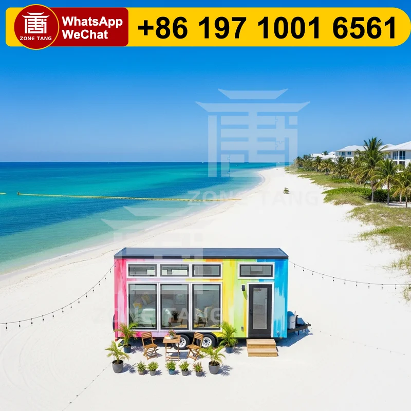 

Beach House Pre Fabricated Homes Flat Pack House Economic Manufacturers Tiny House Tiny Homes Global Shipping Smart Technology