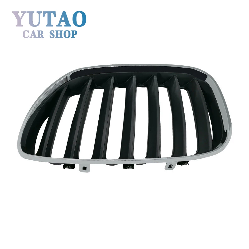 

Front Hood Chrome Black Bumper Grille Grill For BMW X5 E53 2000-2006 51137113733 51137113734