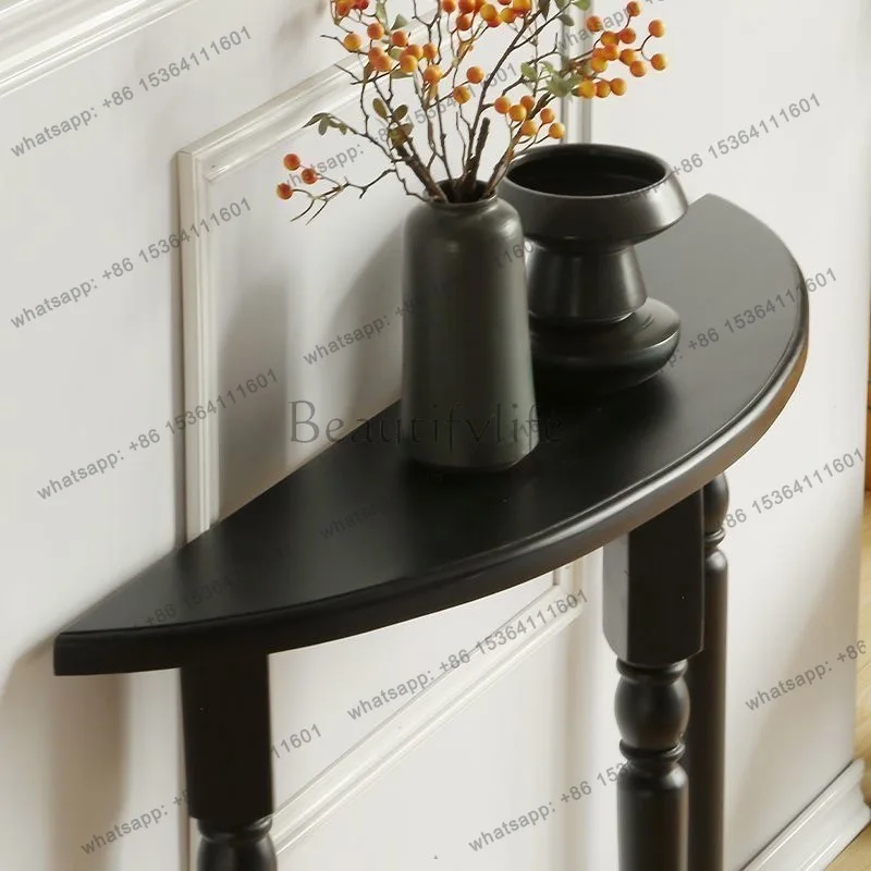 Nordic Minimalist Console Tables Space Saving Simple Console Table Style Mesita Recibidor De Entrada Living Room Furniture