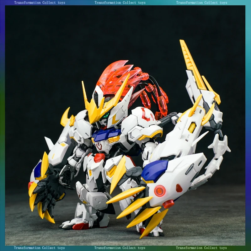 LMtoyS MGSD ASW-G-08 Barbatos Rey León Kit de Accesorios de Garra Gigante, Set de Dos Armaduras de Escorpión, Piezas de Modelo Precoloreadas, Juguete de Robot