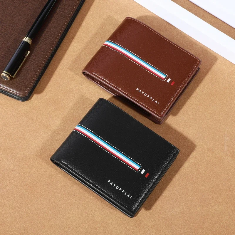 

Slim Men's Wallet with Multiple Card Slots - Durable and Stylish Accessory for Everyday Use