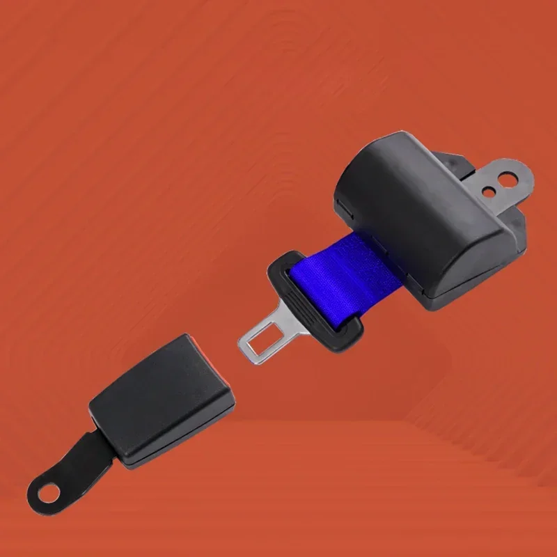 حزام مقعد رافعة شوكية قابل للسحب - قابل للتعديل حتى 1.2 متر، حزام أمان ومجموعة إبزيم، أحمر، أزرق، برتقالي #5