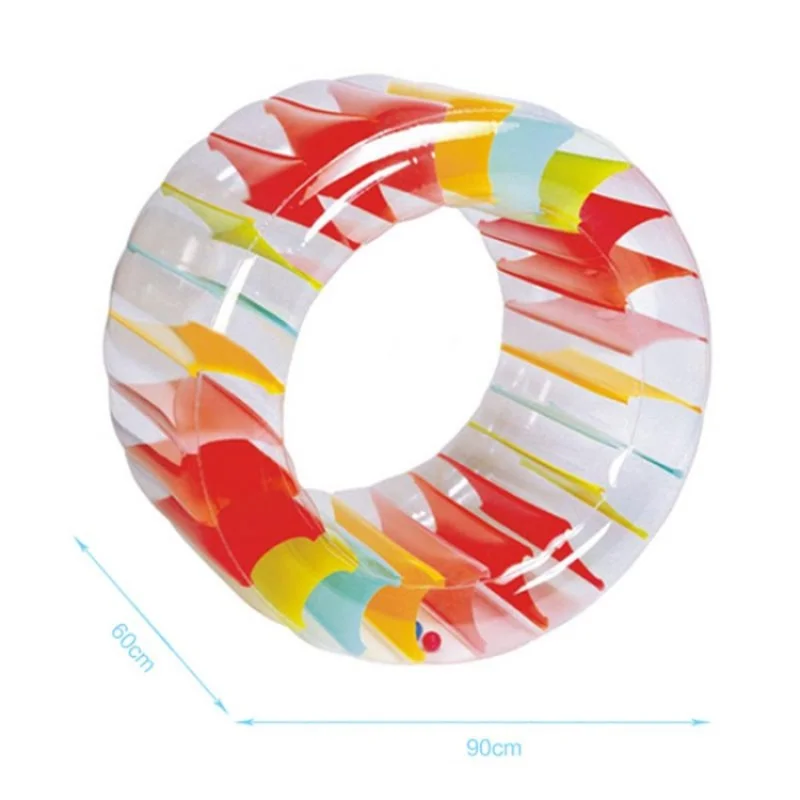 Outdoor children's swimming pool equipment Water walking ball Inflatable transparent roller Children's water entertainment toys