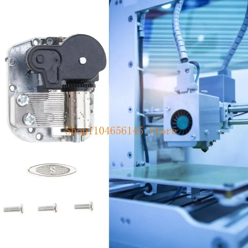 5asd Klavier-Spieluhr-Modellbausatz für den 3D-Druck, einfache für Labor, Klavier-Spieluhr-Wickelsatz K014 – Detail 7