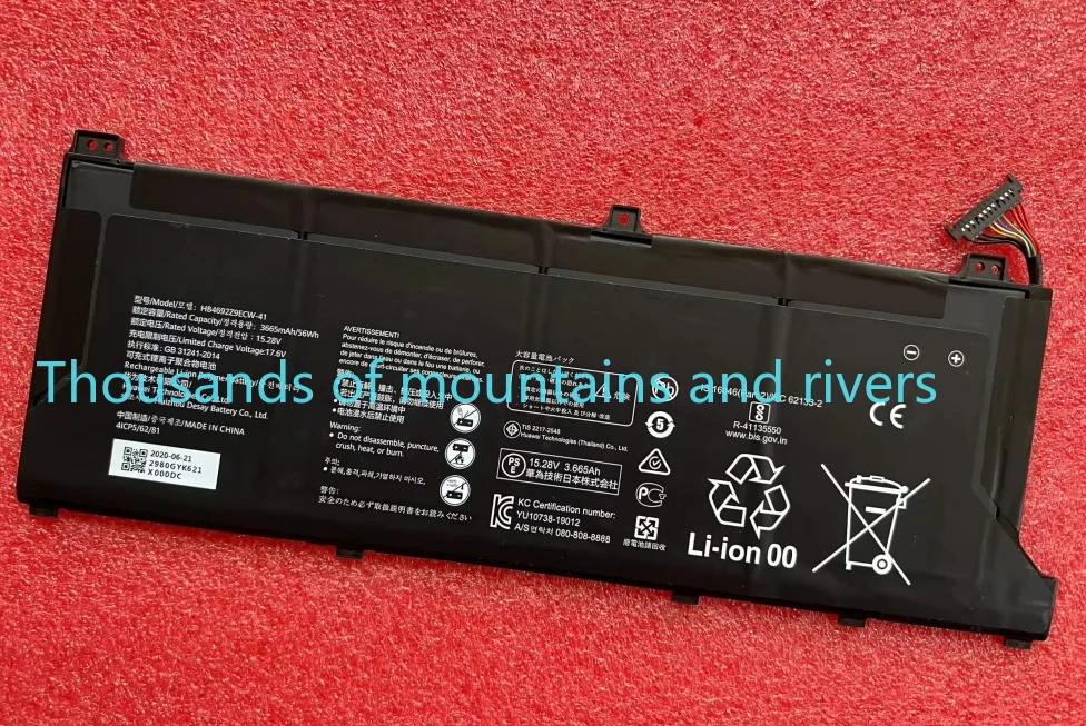

HB4692Z9ECW-41 Laptop Battery For Huawei MateBook D14-53010TVS,Magicbook 14 HB4692Z9ECW-22A NBB-WAH9P NBL-WAQ9H WFH9 WFQ9 WAI9