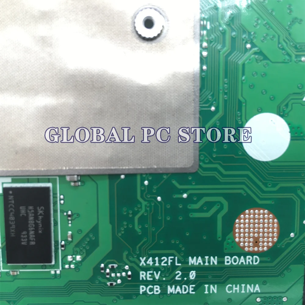 لوحة رئيسية من KEFU طراز X412FA X412FJC X412FLC X412FJ X412FL X412F A412F F412F K412F S412F V412F R424F V4000F V4000FJ لوحة أم للكمبيوتر المحمول