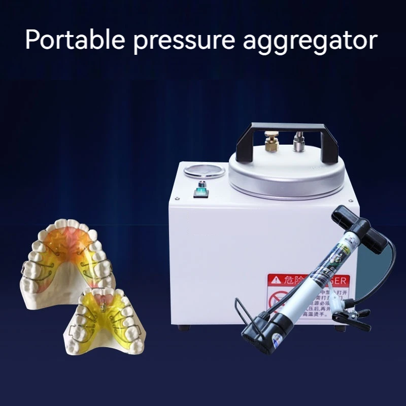 Portable Aggregator Pot Heating Injection Molding Pressure Cooker Polymerizer Dental Lab Euipment for Implant Repair Odontologia