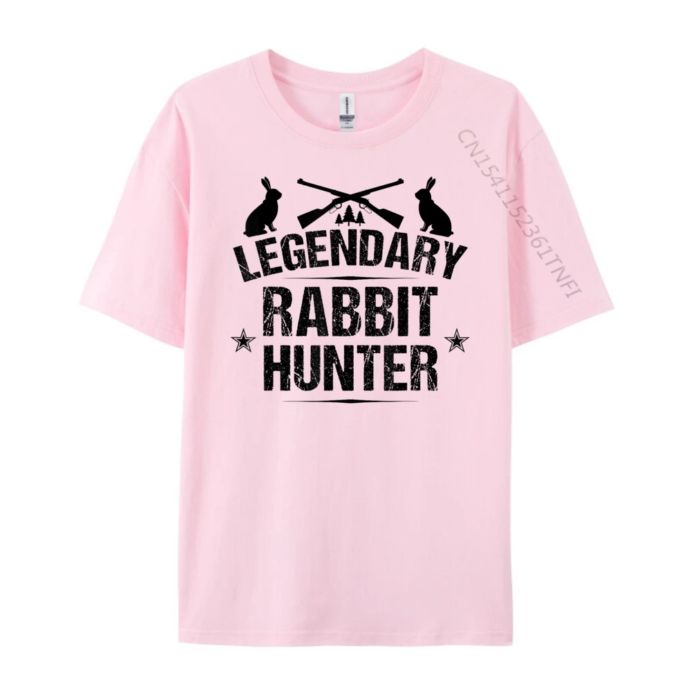 

Funny Rabbit Hunting Cute Proud Legendary Rabbit Hunter White Graphic Tee Mens T Shirt Graphic Cotton Short Sleeve