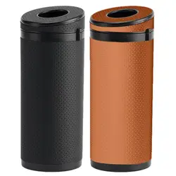 Car Tissue Container Cylinder Holder Round Container Dispenser Tube For Auto With Safety Hammer Design Car Interior Accessories