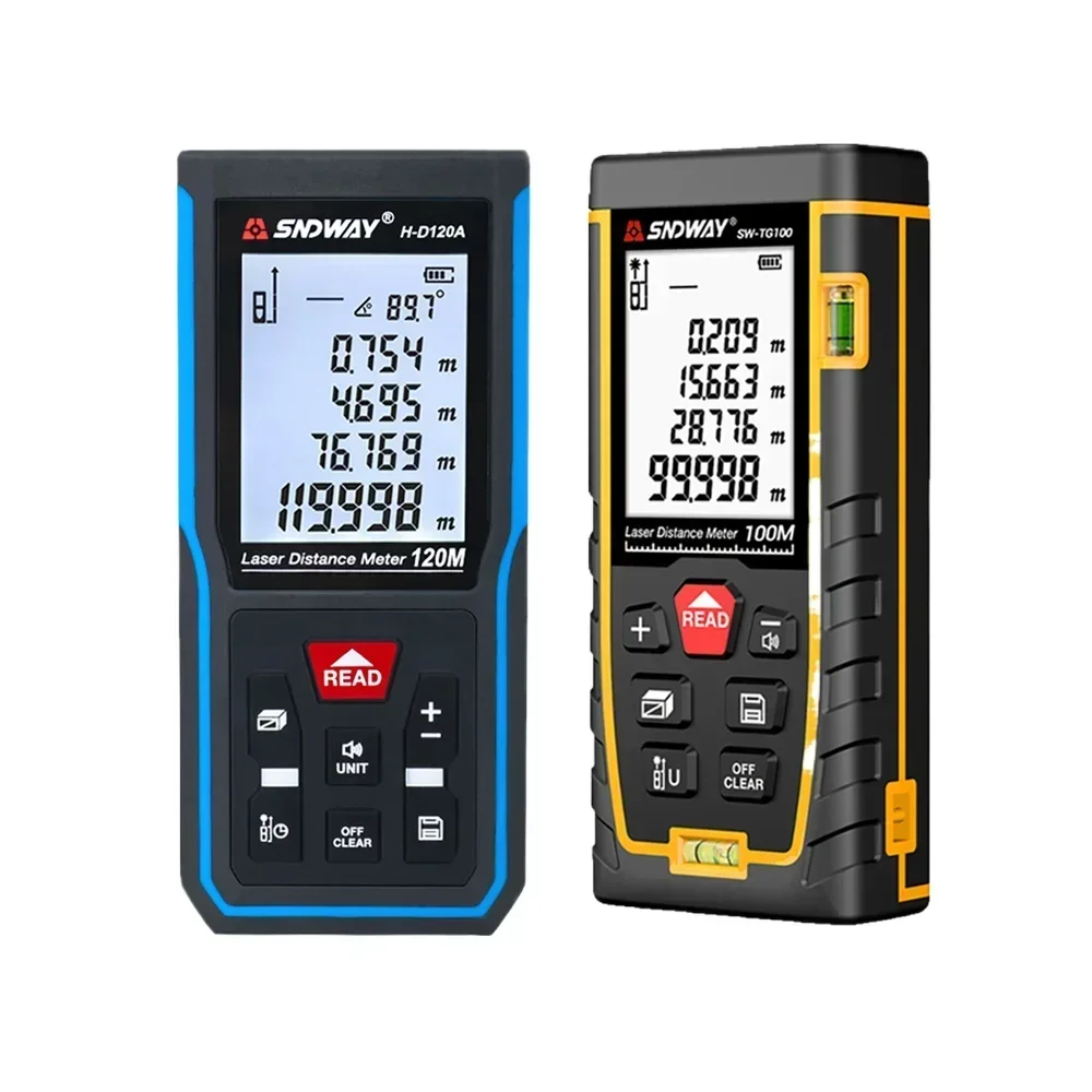 

FANYUE SW Rangefinder Digital Laser Distance Meter Professional High Precision Mini Range Finder Laser Tape Measure Trena Meter