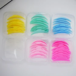 10Pcs Reusable Eyelash Lifting Kit Silicone Lamination Pad Eyelash Perm Rods 3D False Eyelashes Extension Curler Pad Makeup Tool