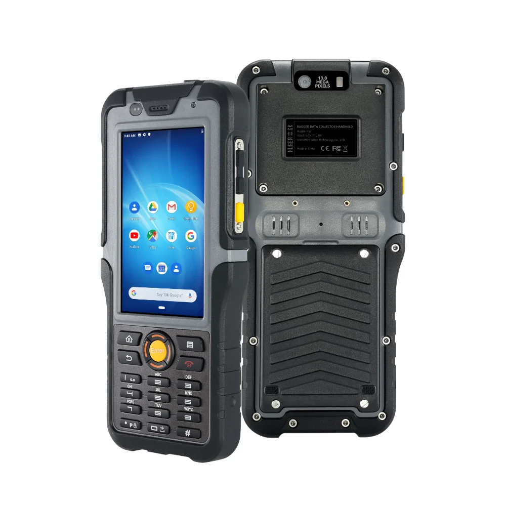 NEW For R50 Industrial Rugged Android Tablet Data Collector Handheld Computer OEM Barcode QR Code Reader NFC RFID 5000mAh