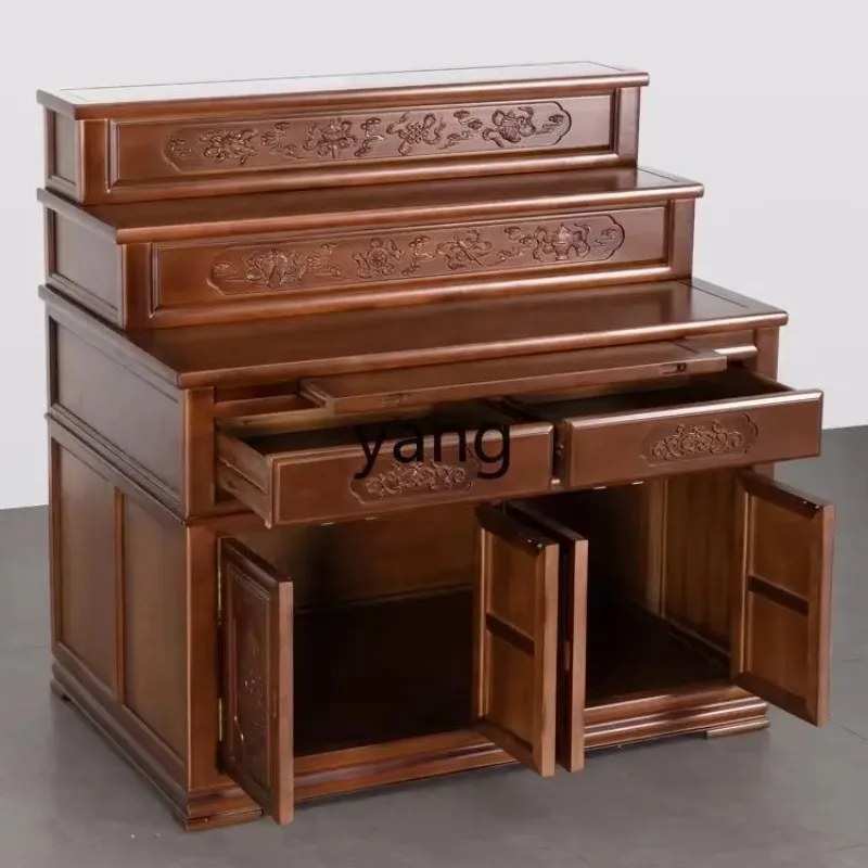

LH three-layer altar cabinet table multi-layer table incense table