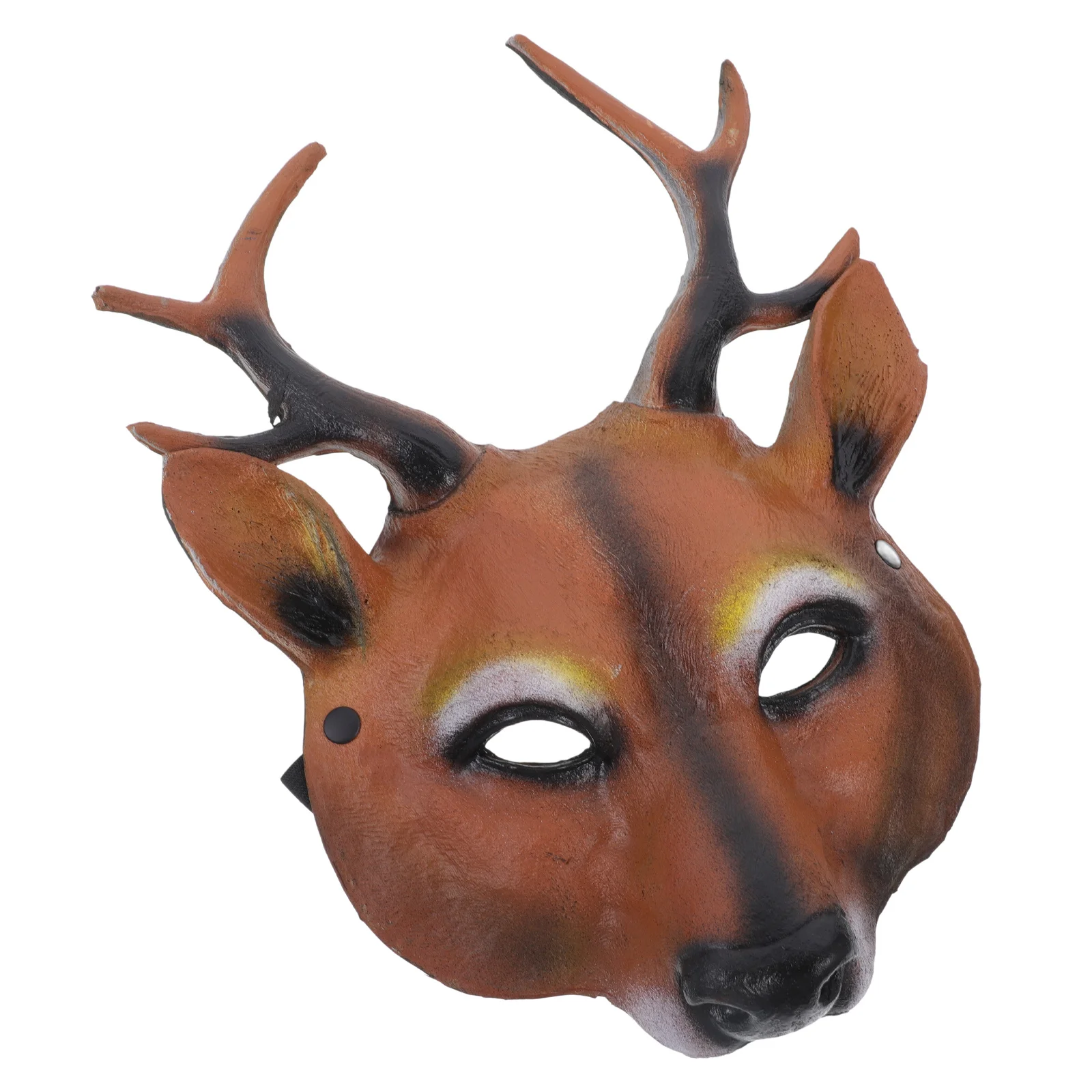 قناع بتصميم غزال من البولي يوريثان خفيف الوزن، قناع واقعي لحفلات الهالوين وعيد الميلاد، قناع ديكور لعيد الميلاد، أقنعة غزال كوسبلاي