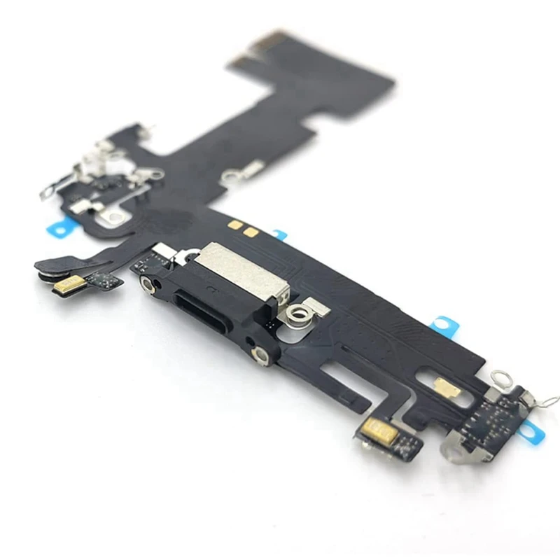 Konektor Dok pengganti untuk Iphone 13 pengisian daya/Kabel Flex Port Headphone dengan mikrofon