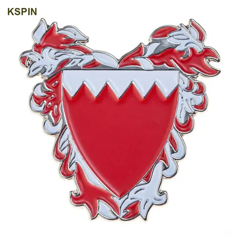 Bahrain Flag Badge Flag Brooch National Flag Lapel Pin International Travel Pins