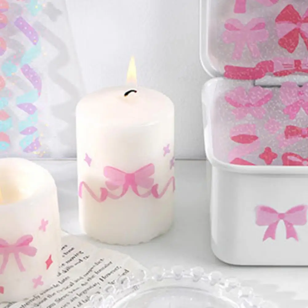 Beautiful 1 Sheet Innovative Heart Pattern Photocard Journal Decal Delicate Stationery Sticker Rich Patterns   Craft Supplies