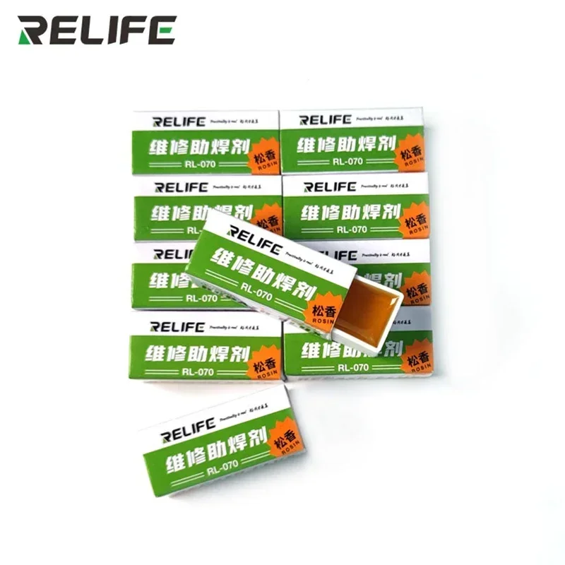 RELIFE RL-070 High-purity Rosin Solder Paste For Welding Mobile Phone Auxiliary Electric Iron Soldering Oil Soldering Tin tools