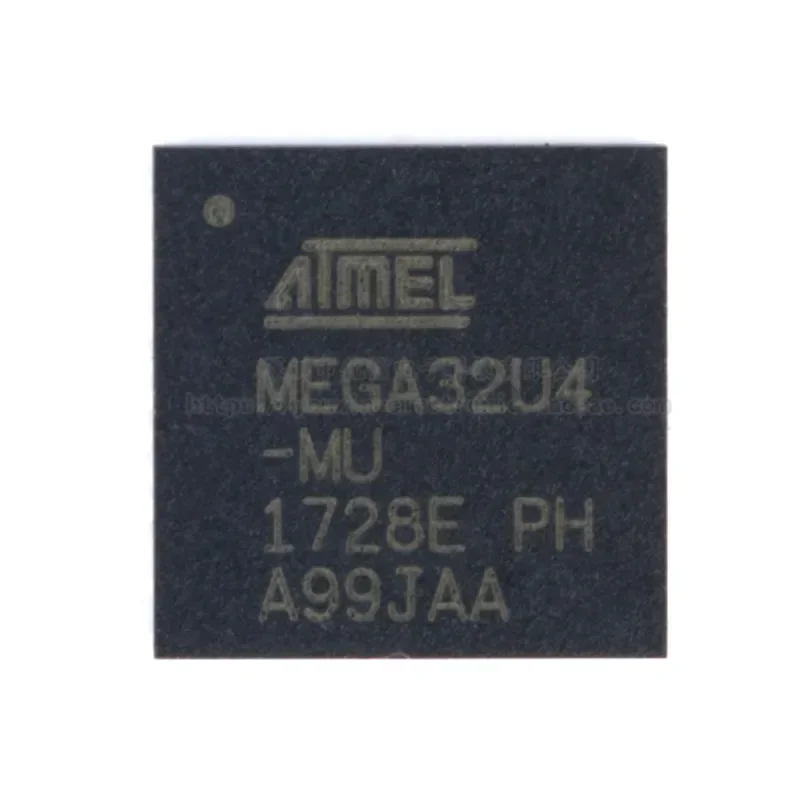 New Original Genuine  ATMEGA32U4-MU QFN-44  8-bit Micro Controller Chip 16MHZ