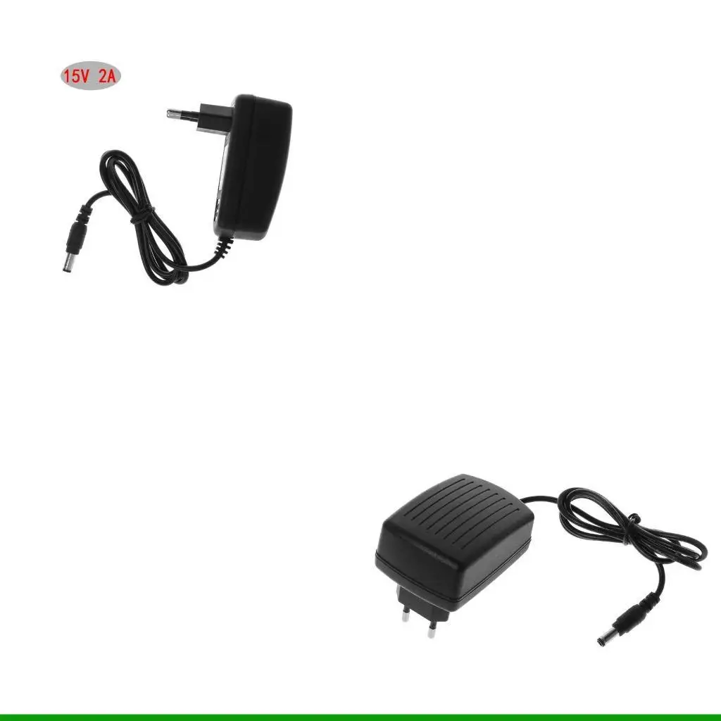 U55C Input AC 110V-240V Wall AC 15V 2A Power Adapter for LED Light