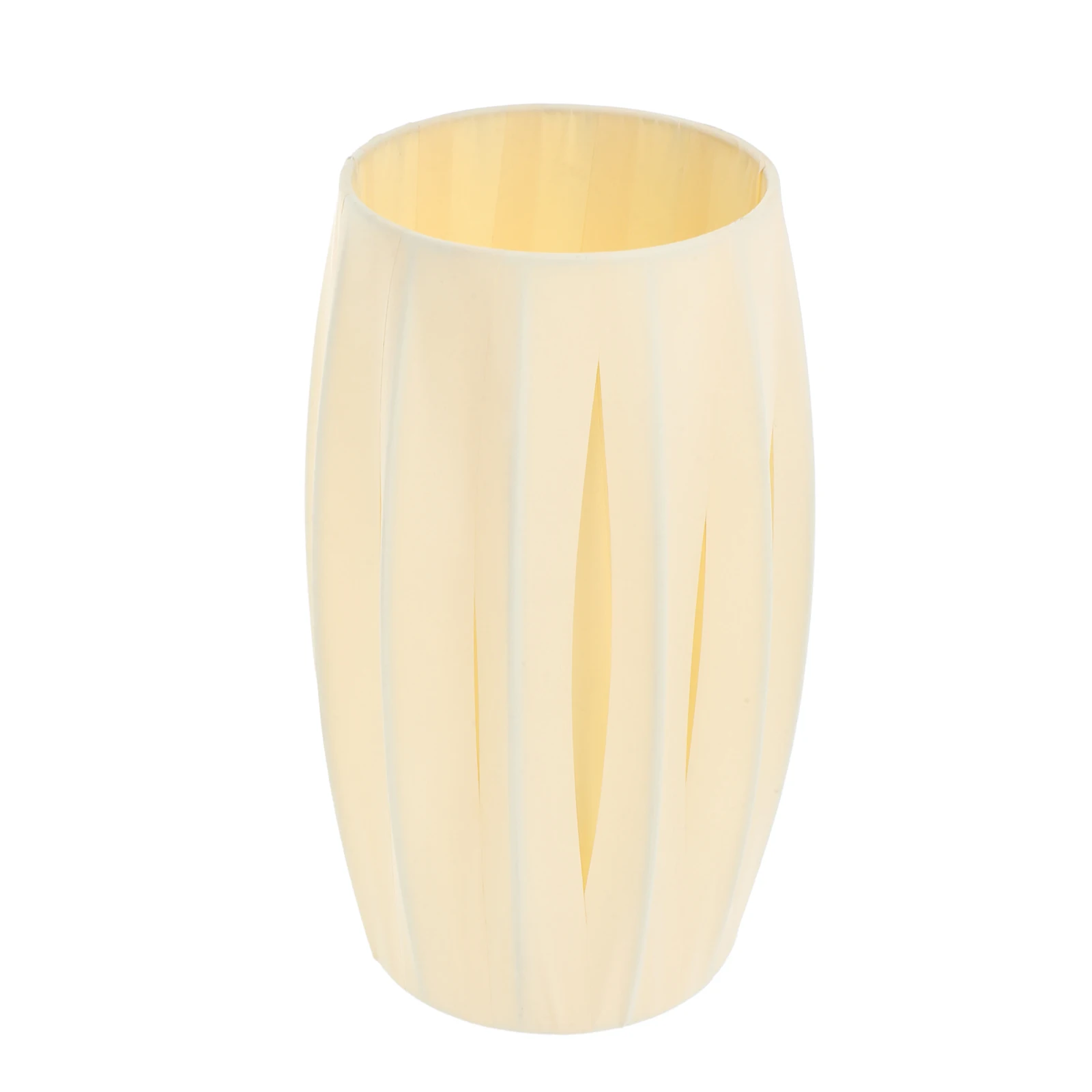 

Fabric Lamp Shade Drum Replacement Vintage Pleated Cloth Cover Compatible With E27 Bases For Table Floor Pendant Lamps Home