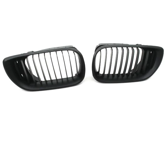 

Euro Style Matte Black Front Grille for BMW E46 02-05 facelifted 4DR 3 Series