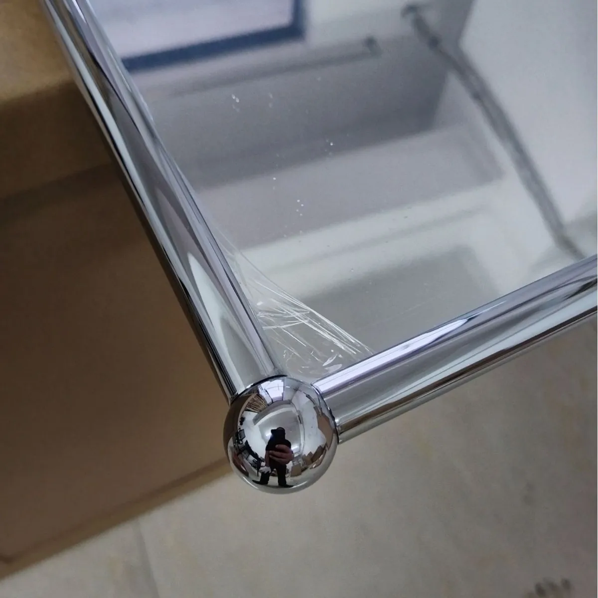 Miroir de salle de bains en arc Vintage français, miroir de salle de bains en laiton doré, vue européenne, Dressing de salle de bains