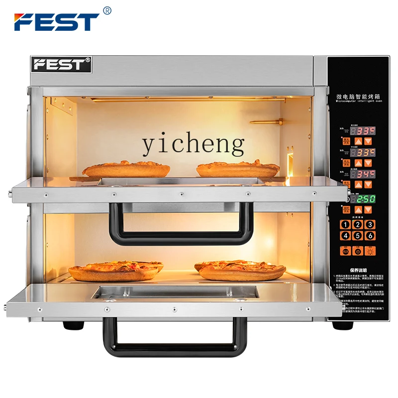 XL Commercial Pizza Oven Single Double Layer Baking Oven Baking Electric Oven Large Capacity