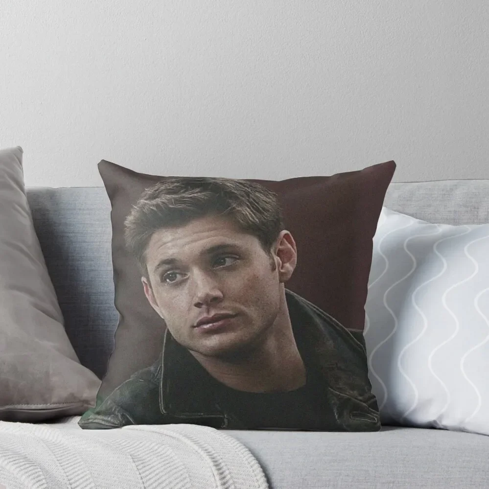 

jensen ackles, Dean Winchester Throw Pillow