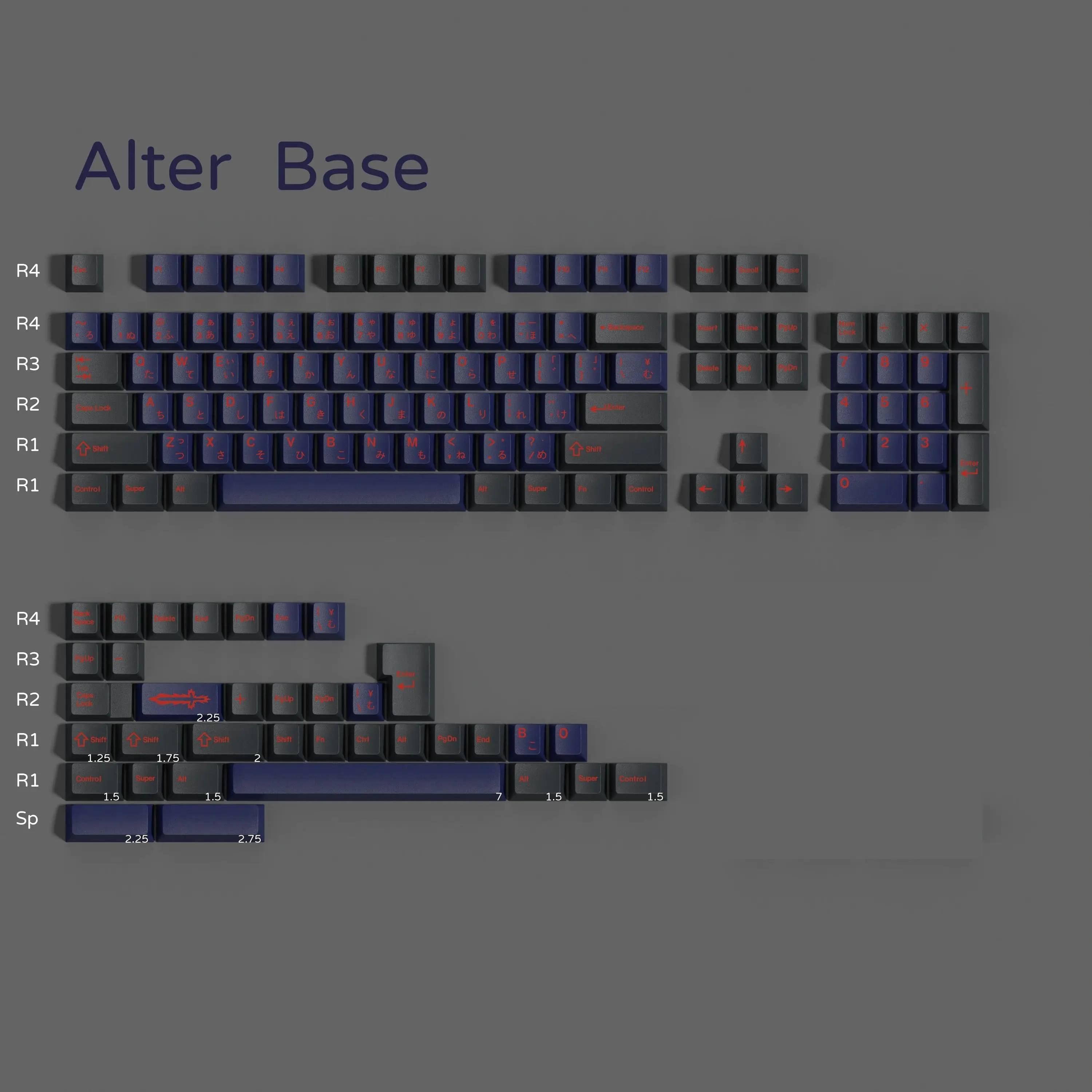 PBT Keycap Cherry Profile Clone GMK Alter Keycaps Dye Sub Key Cap Keycaps For MX Mechanical Keyboard 61 64 66 68 75 87 96 98 104
