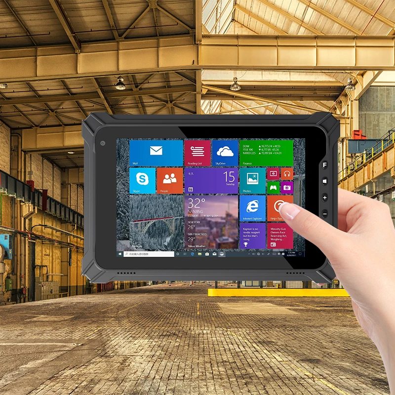 Cheap Price Taxi Meter Tablet 8Inch Win10 IP67 Dispatching Tablet Warehouse Logistic Industrial Service Rugged Tablet