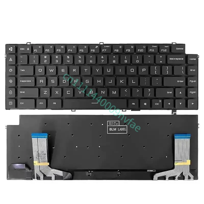 US Laptop Keyboard for xiaomi XMG1902 171502-AA AB AM TIMI TM1705 TM1801 0.3