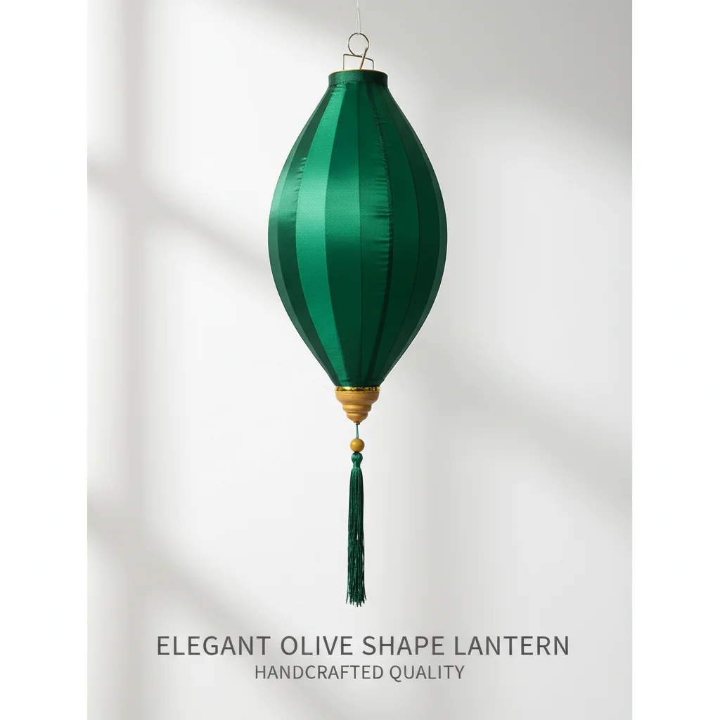 

Antique Vietnamese Lantern Outdoor Waterproof Silk Hanging Light 14 Inch Chinese Style for Wedding Courtyard Party Balcony Use