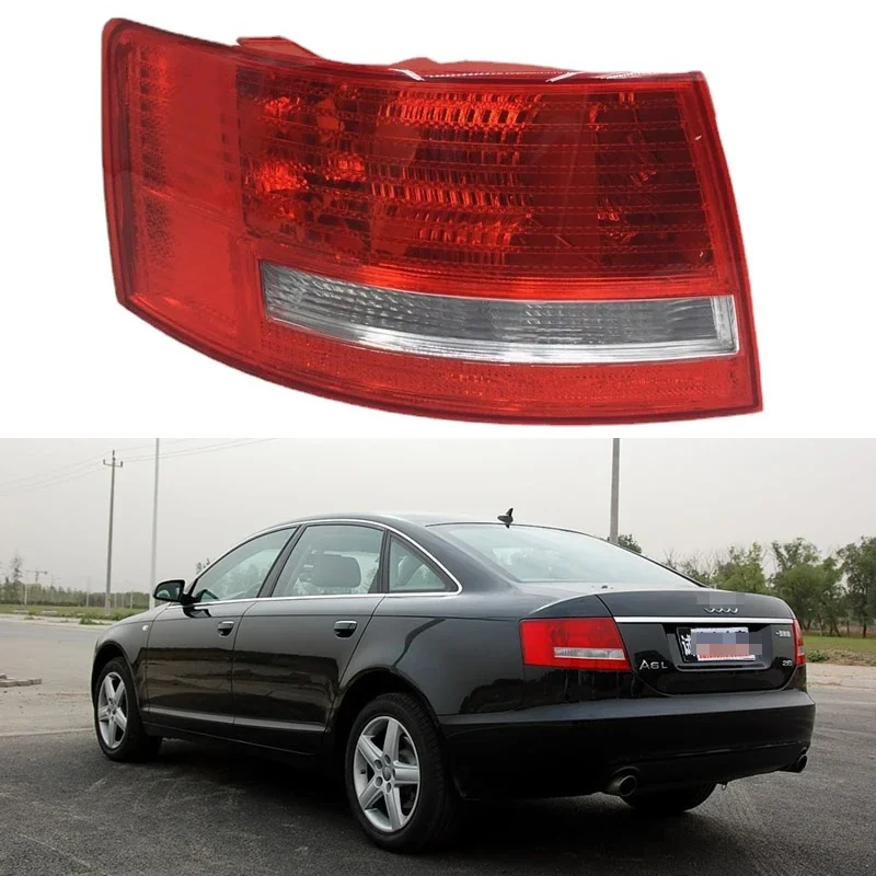 

For Audi A6L 2005 2006 2007 2008 car accsesories Taillight Real Light Light Lamp Housing Tail Lights Rear lamp No Line No Light