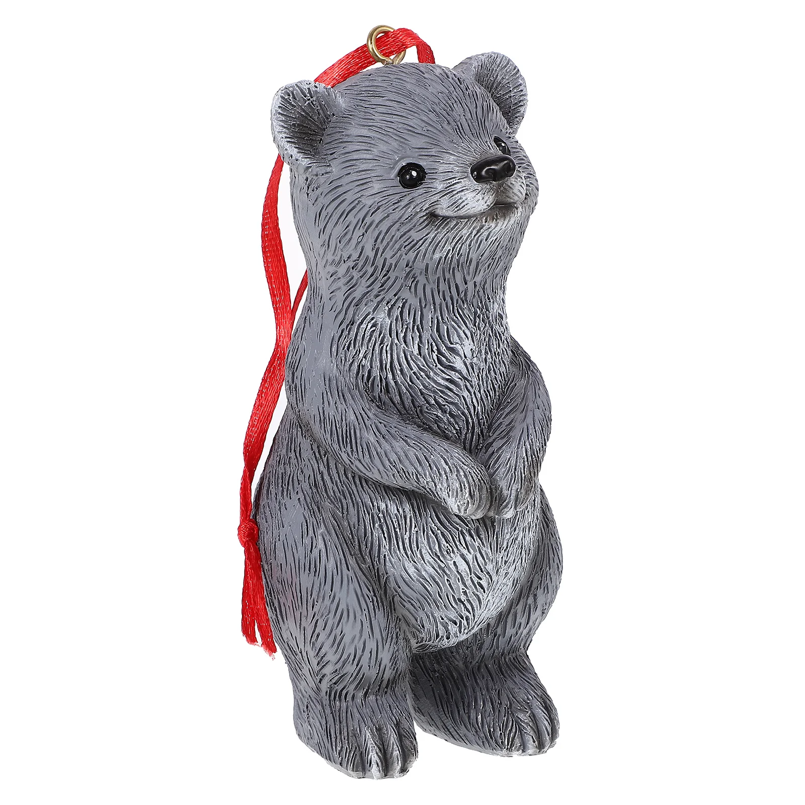 

Resin Bear Hanging Ornament Cute Decorative Garden Outdoor Indoor Decoration Supplies for Yard Courtyard Home Office Decorative