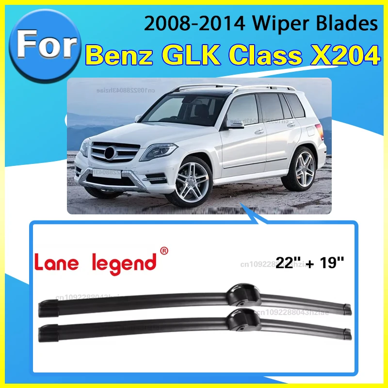 Für Mercedes Benz GLK Klasse X204 2008-2014 Frontscheibe Wischer Klingen 2 stücke Windschutzscheibe Fenster Zubehör 2009 2010 2011 2012