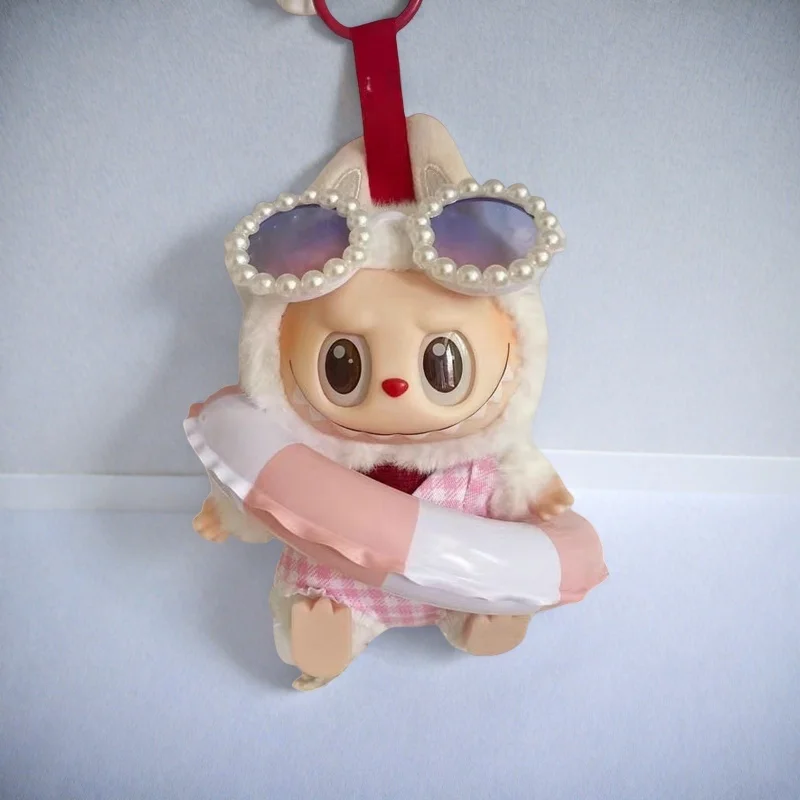 Ropa dulce para Labubu, traje de baño con anillo de natación para 3,0 Labubu V1 V2 V3, traje para Ropa, accesorios para muñecas Labubu
